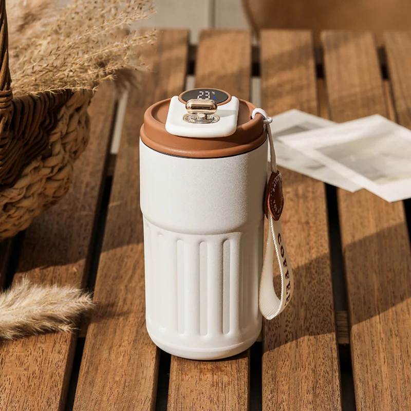 SmartTemp LED Thermosfles | Blijf gehydrateerd, blijf op de hoogte