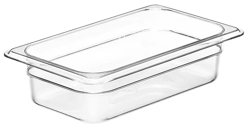 Cambro Camwear® Polycarbonat Gastronorm GN-Behälter GN1/4-65mm, Durchsichtig - 42CW135