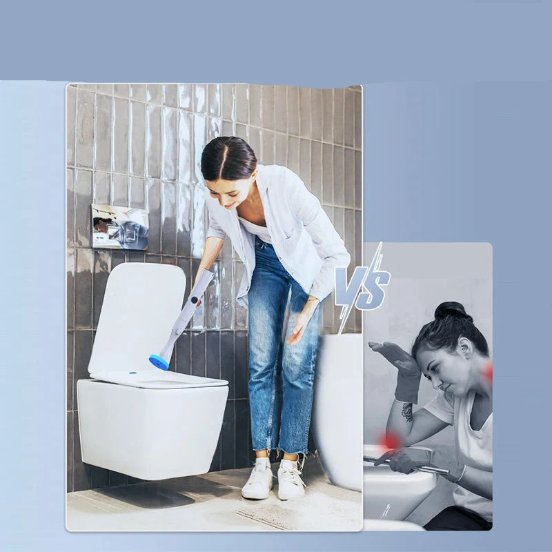 LuxuraClean Elektrische Toilettenborstelset | Efficiënte reiniging voor een sprankelend toilet