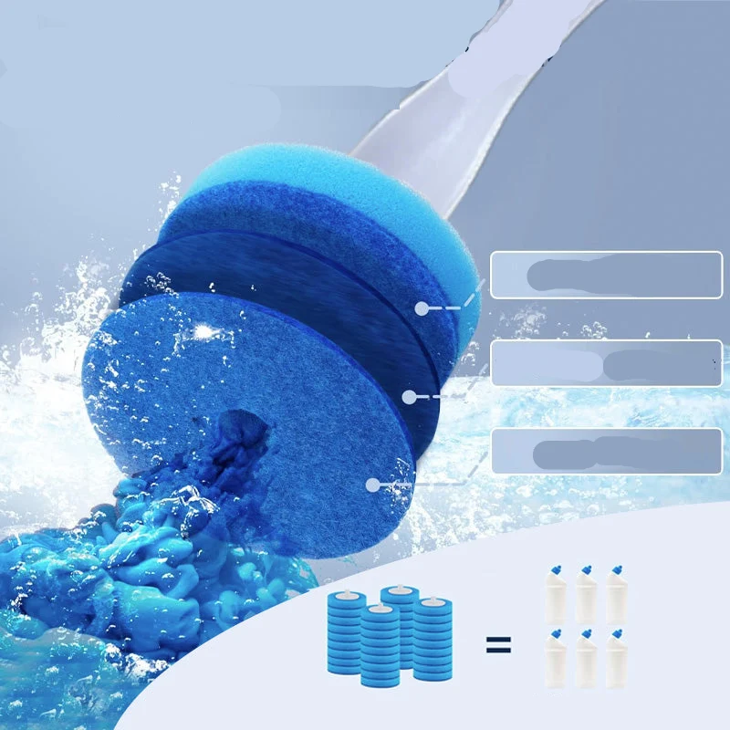 LuxuraClean Elektrische Toilettenborstelset | Efficiënte reiniging voor een sprankelend toilet