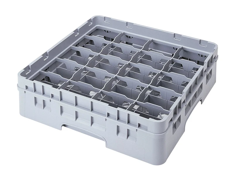 Cambro Camrack® Tassenkorb mit 20 Fächern für Tassen/Becher 500 x 500 x 143 mm - 20C414151