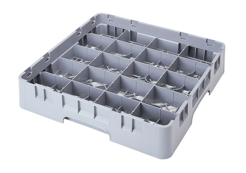 Cambro Camrack® Tassenkorb mit 20 Fächern für Tassen/Becher 500 x 500 x 101 mm - 20C258151