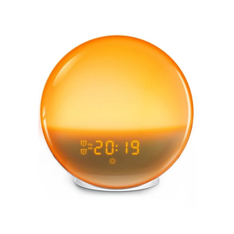 Natuurlijke Radiowekkers met Wake-up Light - GlowRise