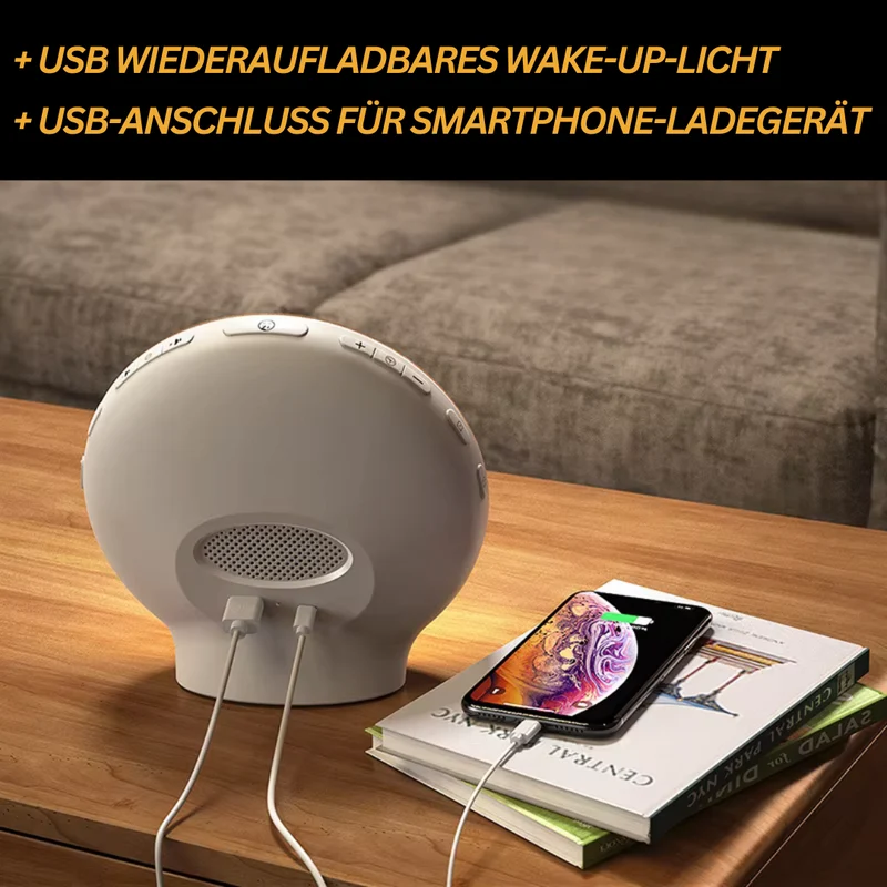 Natuurlijke Radiowekkers met Wake-up Light - GlowRise
