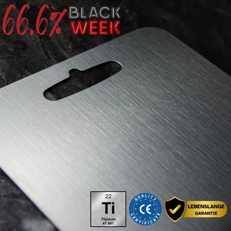 SliceMate Titanium bord | Ontworpen voor duurzaamheid en veelzijdigheid