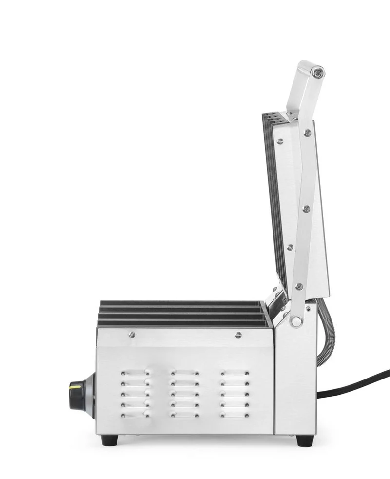 HENDI Kontaktgrill für Hot Dogs und Wraps – 230 V / 1800 W – 385 × 285 × H 254 mm