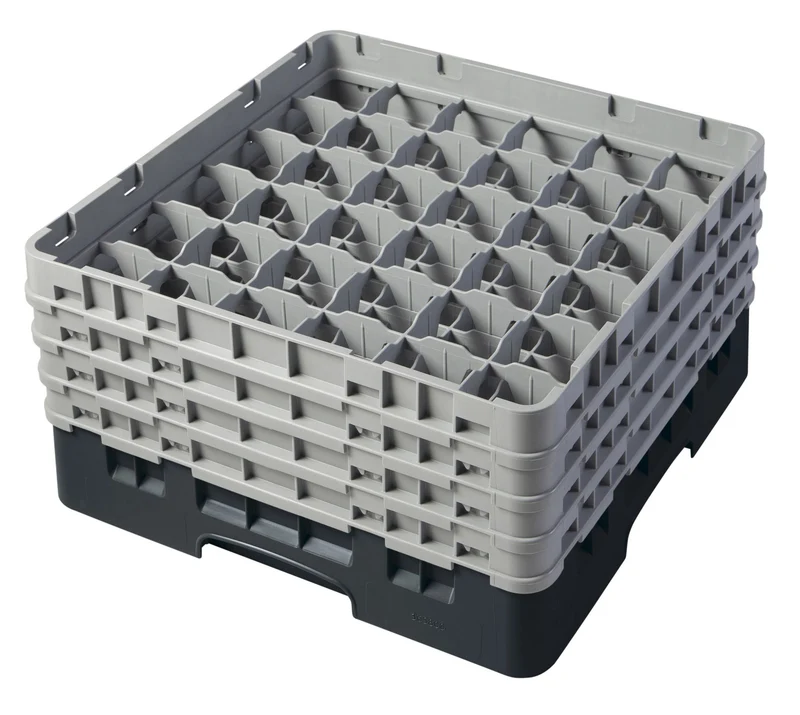 Cambro Camrack® 36-Fächer - Spülkorb mit 4 Extender 500 x 500 x 267 mm - 36S800110