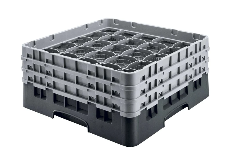 Cambro Camrack® 36-Fächer - Spülkorb mit 2 Extender 500 x 500 x 184 mm - 36S534110