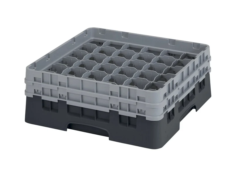 Cambro Camrack® 36-Fächer - Spülkorb mit 2 Extender 500 x 500 x 184 mm - 36S434110
