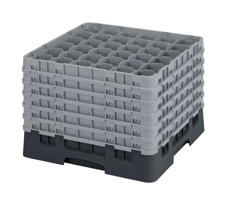 Cambro Camrack® 36-Fächer - Spülkorb mit 6 Extender 500 x 500 x 349 mm - 36S1214110