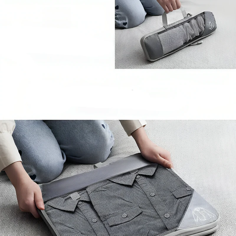LuxuraPack Compressie Inpak Cubes | Ruimtebesparende opbergoplossingen voor georganiseerde reizen