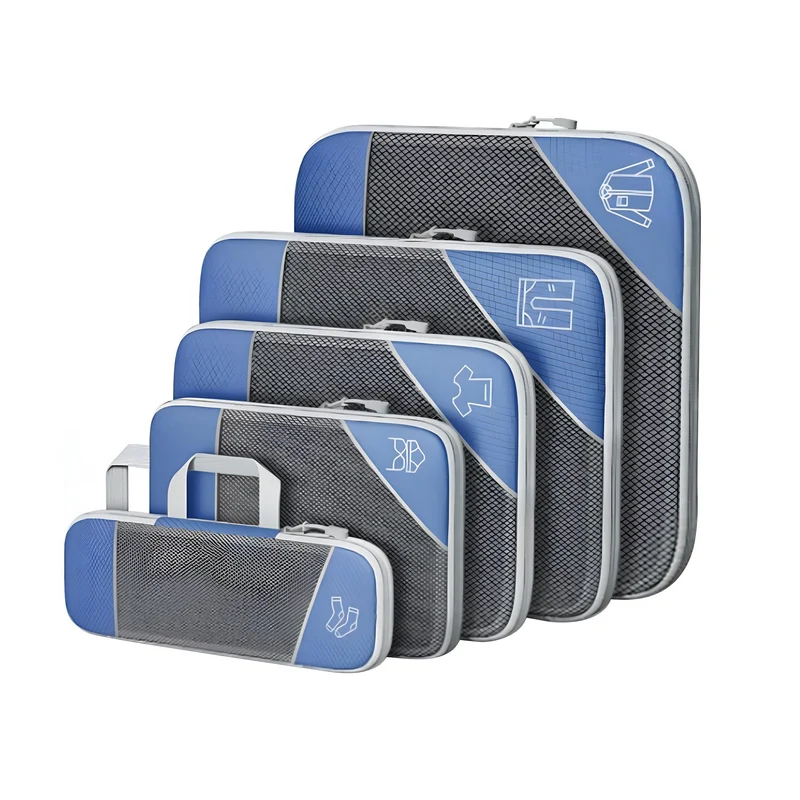 LuxuraPack Compressie Inpak Cubes | Ruimtebesparende opbergoplossingen voor georganiseerde reizen