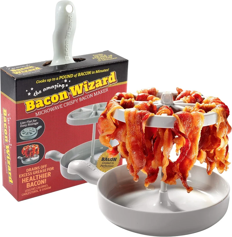 GourmetCraft Bacon Master Magnetron | Moeiteloos bacon koken met perfecte krokantheid