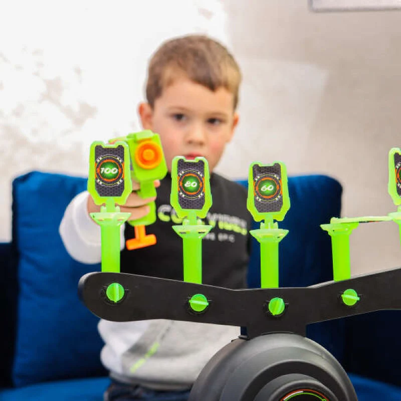 LuxeAim Glow-in-the-Dark Doel Schietset | Boeiend schietspeelgoed voor kinderen dat de hand-oog coördinatie verbetert en eindeloos plezier biedt