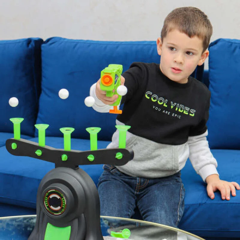 LuxeAim Glow-in-the-Dark Doel Schietset | Boeiend schietspeelgoed voor kinderen dat de hand-oog coördinatie verbetert en eindeloos plezier biedt