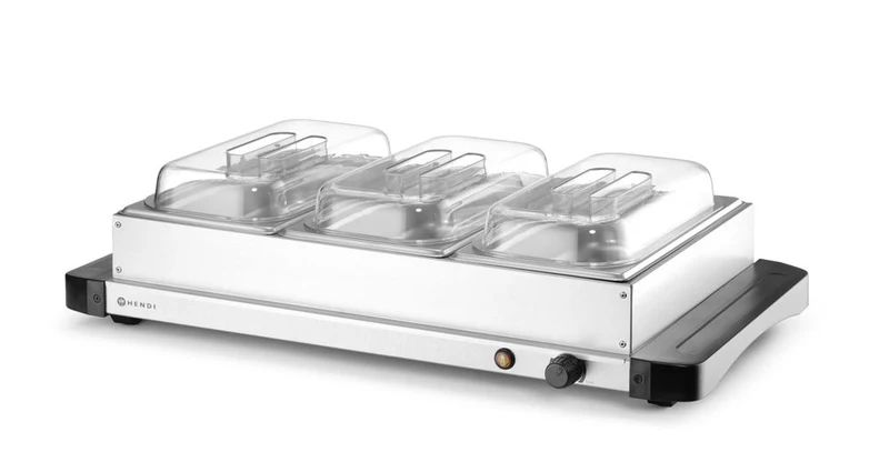 HENDI Speisenwärmer – 230 V / 400 W – 657 × 381 × H 161 mm