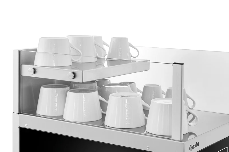 Bartscher Milchkühlschrank-Tassenwärmer-Kombi
