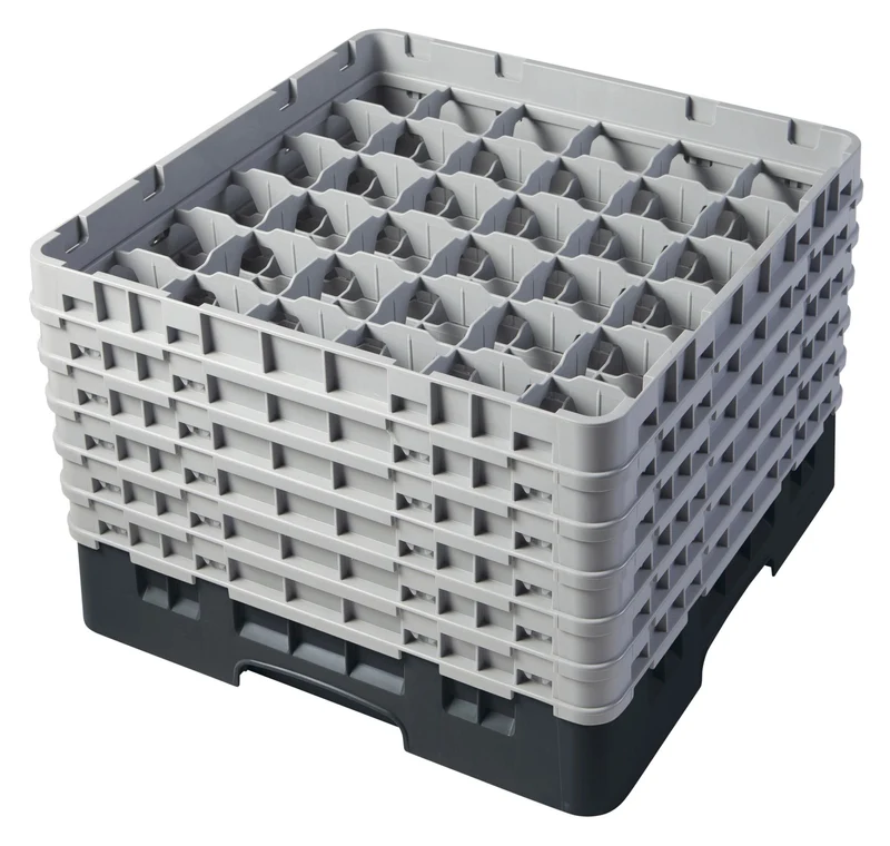 Cambro Camrack® 36-Fächer - Spülkorb mit 6 Extender 500 x 500 x 349 mm - 36S1114110
