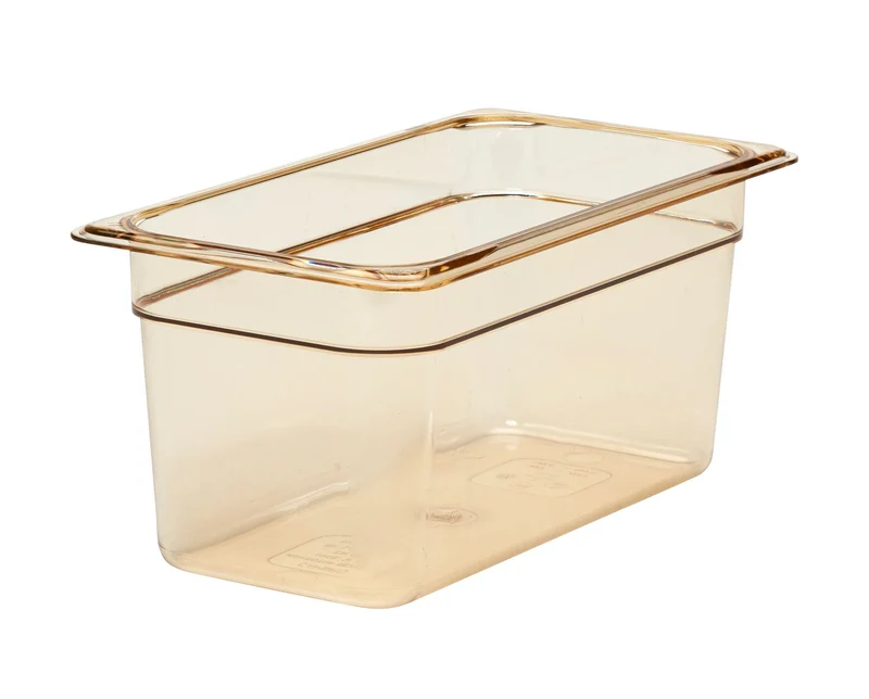 Cambro H-PAN™ Hitzebeständige Gastronorm GN-Behälter GN1/3-150, Schwarz - 36HP150