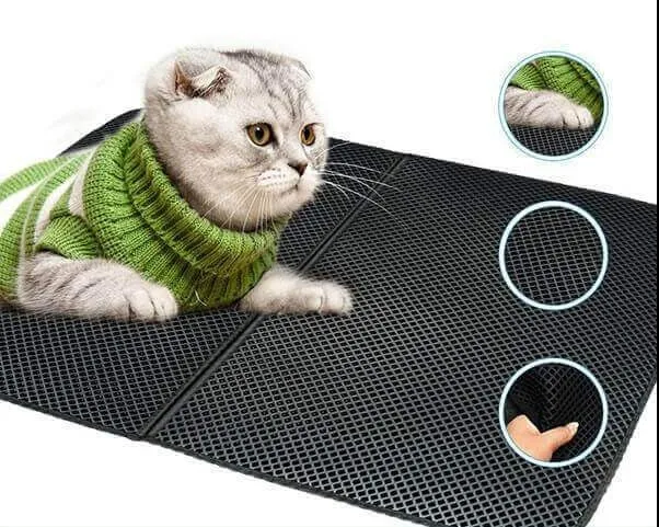 FelineElegance Luxe LitterMat | Hygiënische mat voor een schone kattenomgeving