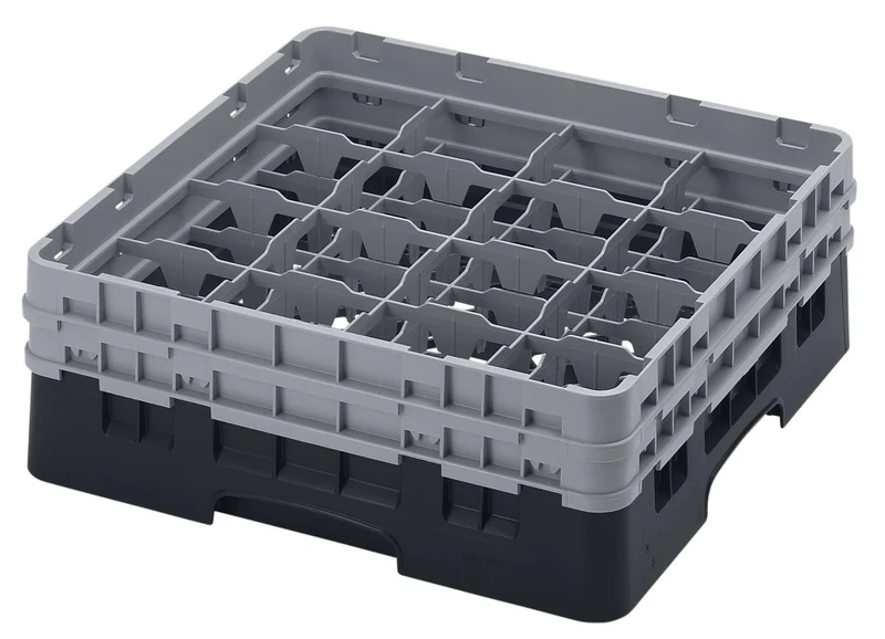 Cambro Camrack® 16-Fächer - Spülkorb mit 2 Extender 500 x 500 x 184 mm - 16S434110