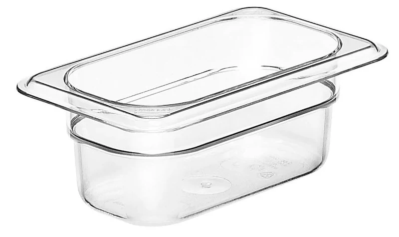 Cambro Camwear® Polycarbonat Gastronorm GN-Behälter GN1/9-65mm, Durchsichtig - 92CW135