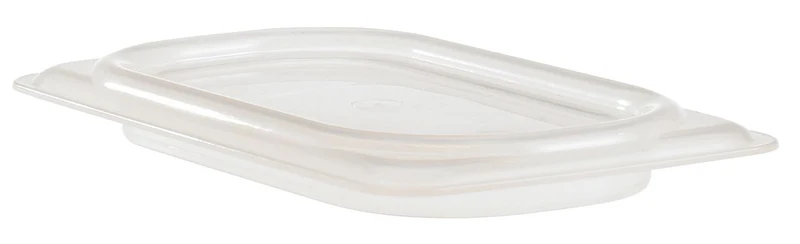 Cambro Lichtdurchlässiger, luftdichter Polypropylen Gastronorm Behälter Deckel GN1/9 - 90PPCWSC190