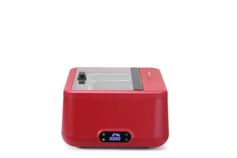 HENDI Chafing Dish UNIQ – designed by Robert Bronwasser – GN 1 / 1 – Rot – 230 V / 700 W – 607 × 402 × 245 mm