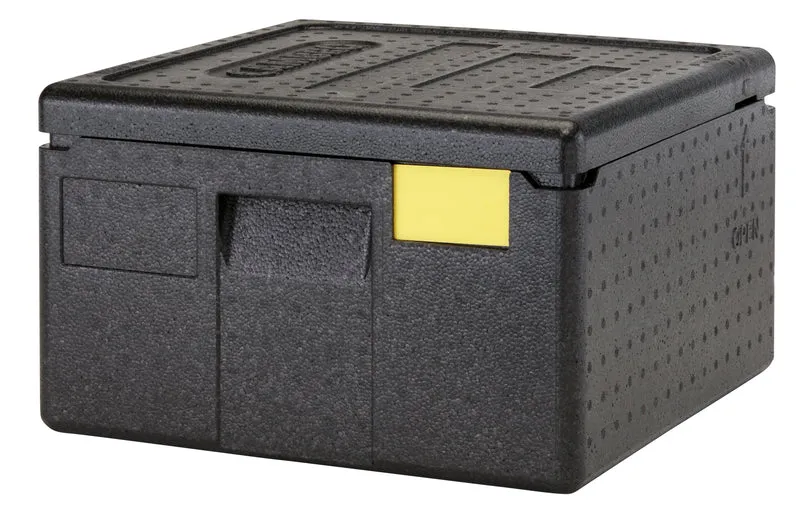 Cambro Cam GoBox® Pizza Toplader, Transportbox Höhe 17,5cm, schwarz - EPPZ35175110
