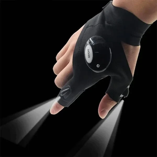 LuxeGuard LED Zaklamp en Waterdichte Handschoenen | Onmisbare bescherming en helder licht voor elke gelegenheid