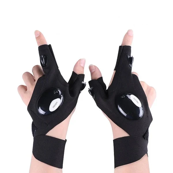 LuxeGuard LED Zaklamp en Waterdichte Handschoenen | Onmisbare bescherming en helder licht voor elke gelegenheid