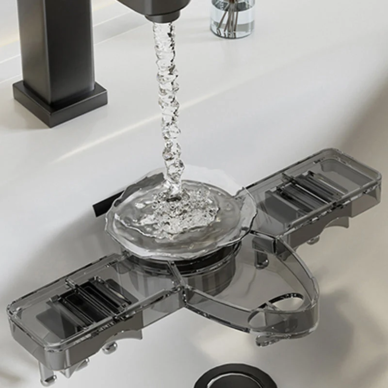 LuxuraCare 4-Slot Tandenborstelrek | Elegant en hygiënisch met sterke vacuümzuiging