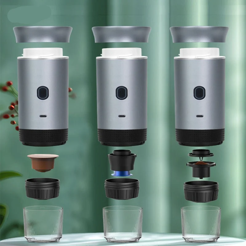 CaféÉlite Luxe 3-in-1 | Draagbare espressomachine voor perfecte koffiebeleving