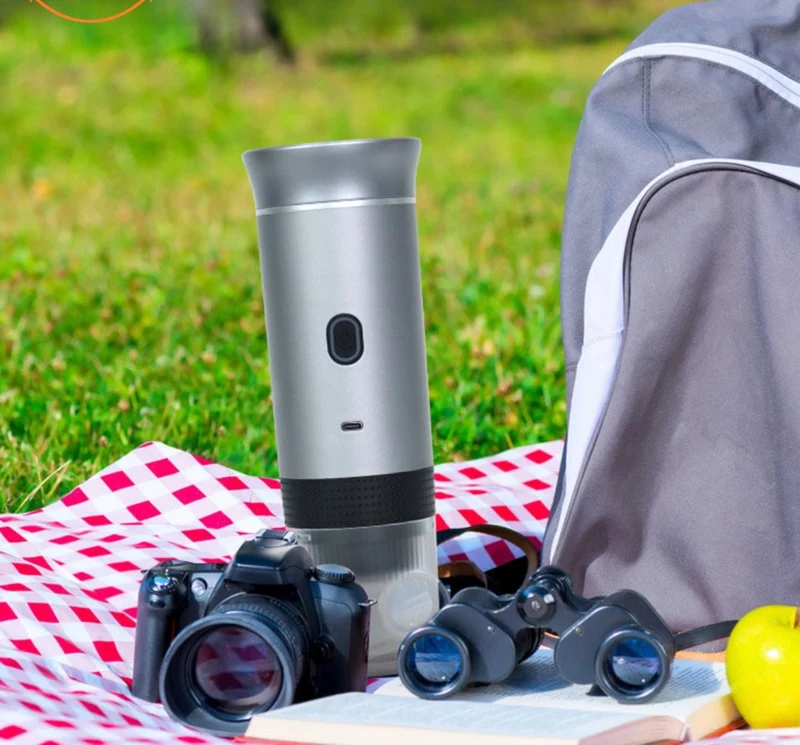 CaféÉlite Luxe 3-in-1 | Draagbare espressomachine voor perfecte koffiebeleving