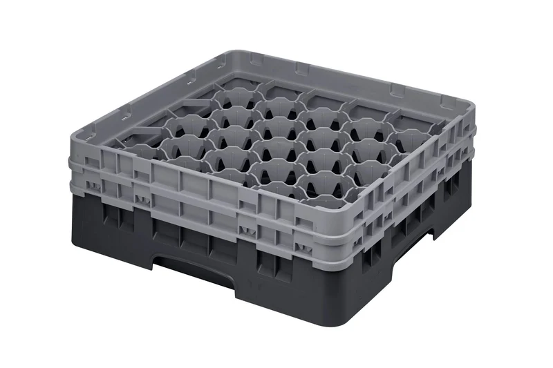 Cambro Camrack® 30-Fächer - Spülkorb mit 2 Extender 500 x 500 x 184 mm - 30S434110