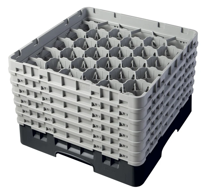 Cambro Camrack® 30-Fächer - Spülkorb mit 6 Extender 500 x 500 x 349 mm - 30S1114110