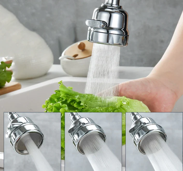 EcoFlow | Zwenkkraan met Waterbesparend Filter Diffuser