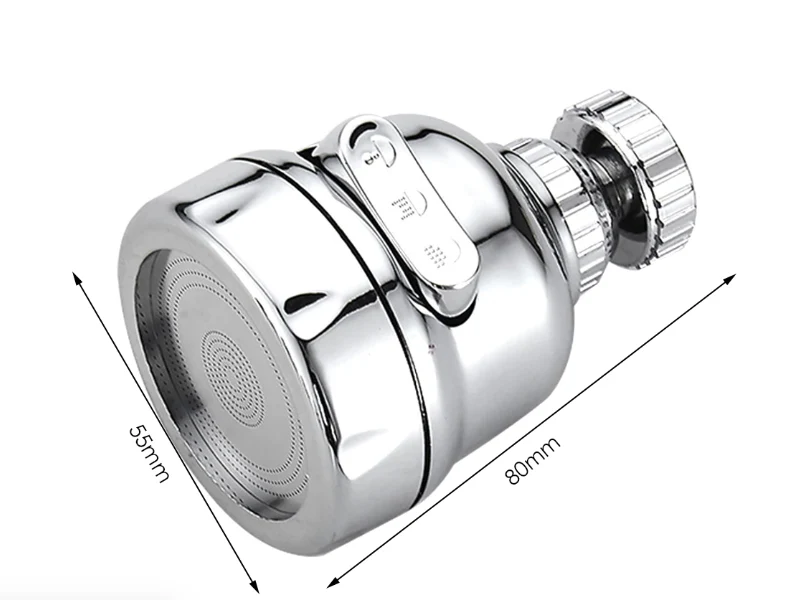 EcoFlow | Zwenkkraan met Waterbesparend Filter Diffuser