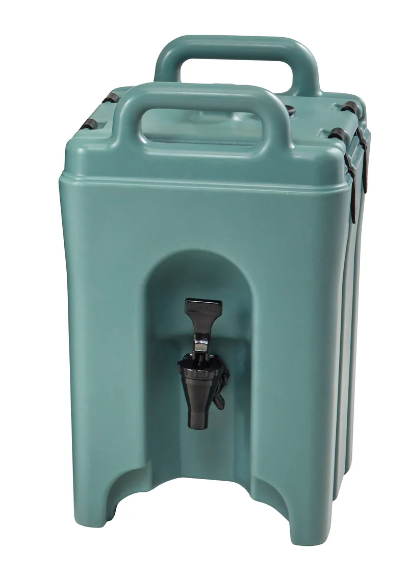 Cambro Camtainers® Thermobehälter für Getränke 3,8 Liter, isolierter Getränkebehälter, schieferblau - 100LCD401