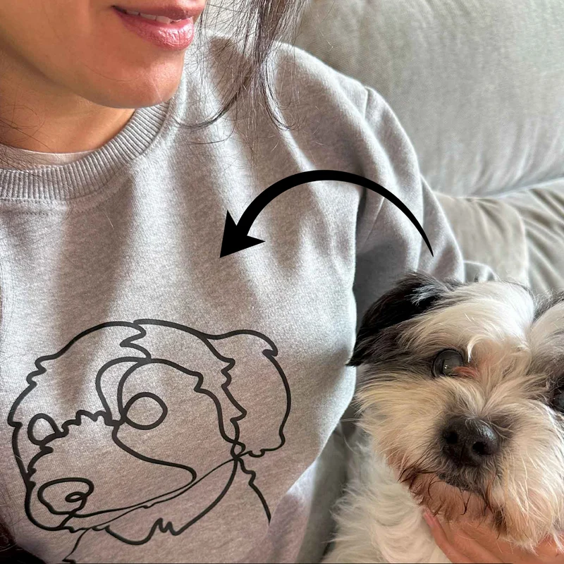 PawsySweater | Gepersonaliseerde hoodie met je viervoeter