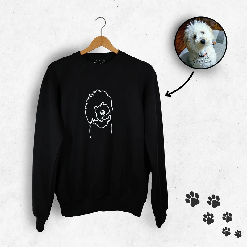 PawsySweater | Gepersonaliseerde hoodie met je viervoeter