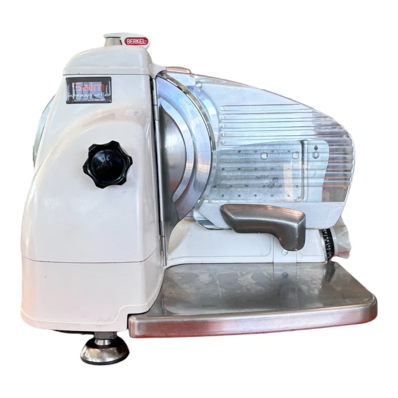 Berkel Aufschnittmaschine 836 weiss 230V Messer 250mm Überholt & Garantie