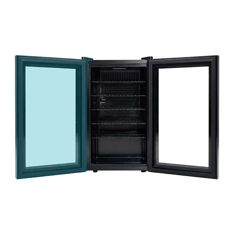 Euhomy BR001-89 70L beverage display refrigerator (black)