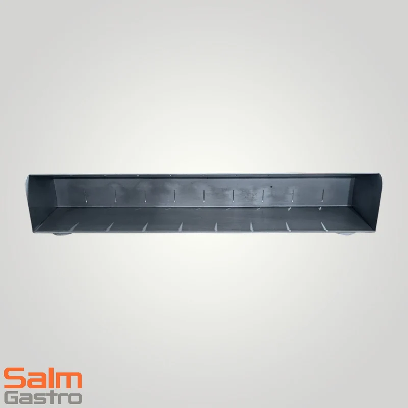 SFB Schlauchbeutelhalter CNS 590x111x200mm mit 2 Trennblechen