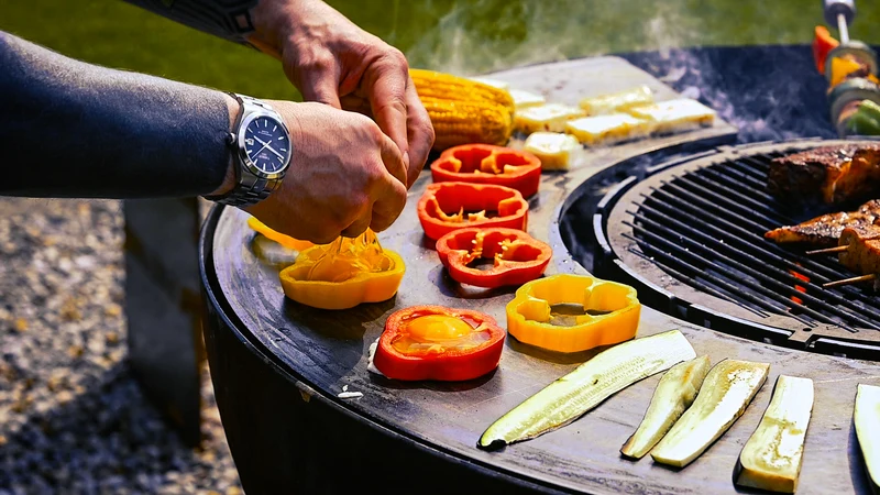 Smaract Feuerschale mit Grillring höhenverstellbar 100 inkl. umfangreichem Zubehör Ausstellungsstück