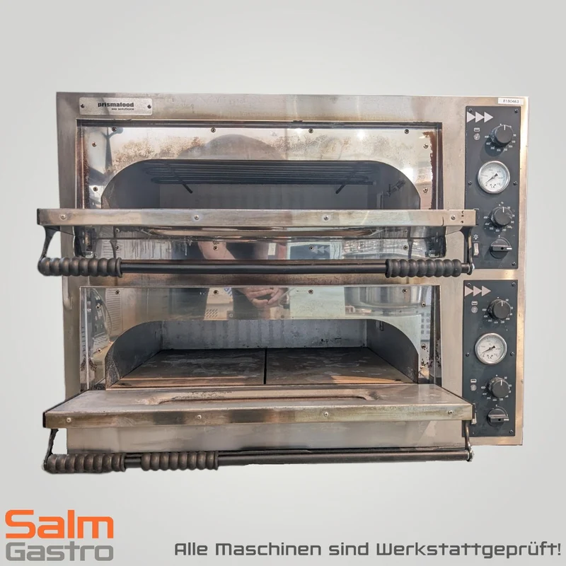 Prismafood Pizzaofen Profi 975x920x745 Prismafood 2 Kammern Gebraucht