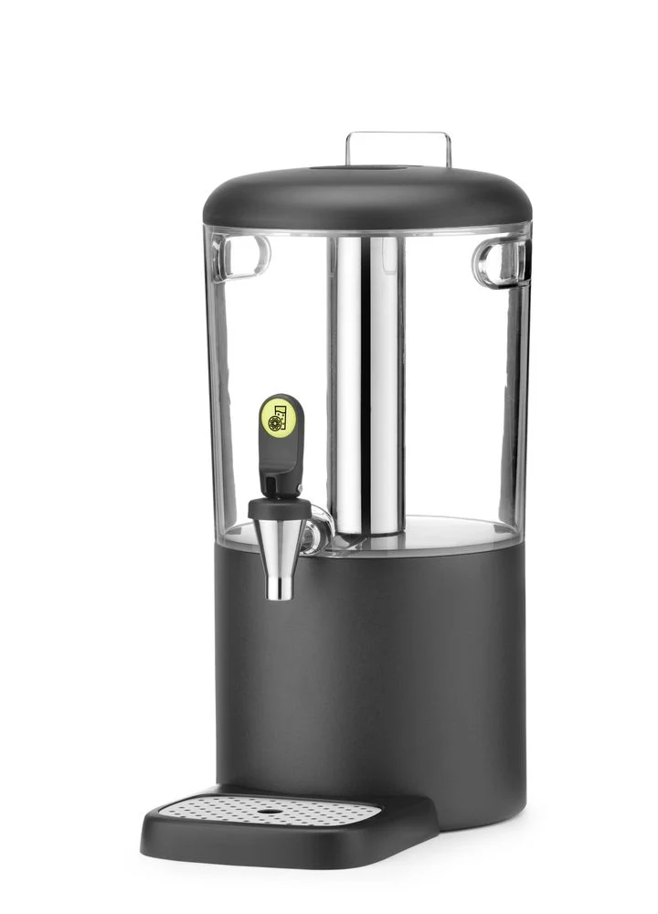 HENDI Saftspender UNIQ – designed by Robert Bronwasser – 4 l – Schwarz – 315 × 211 × 431 mm