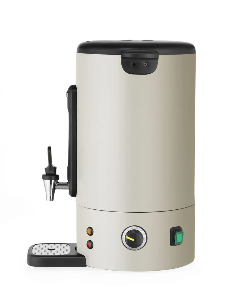 HENDI Heißgetränkespender UNIQ – designed by Robert Bronwasser – 16 l – Creme – 230 V / 1650 W – 357 × 380 × 502 mm