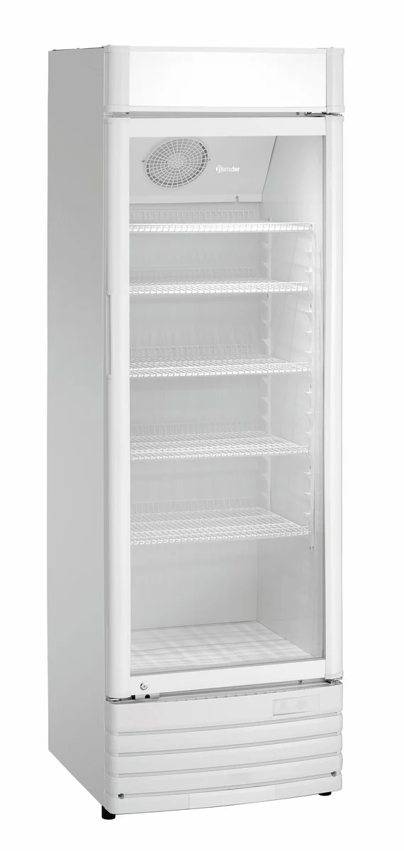 Bartscher Glastürenkühlschrank 302L WB