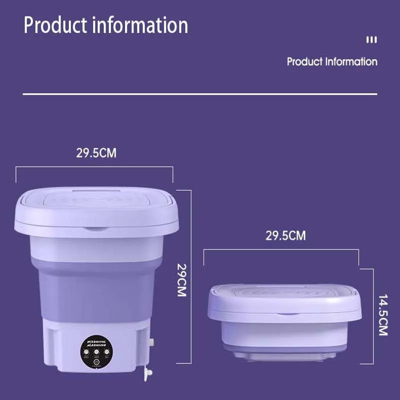 GoWash | Compact & Draagbaar | Voor Ieder Kledingstuk
